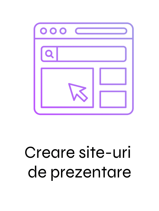 Creare site de prezentare